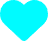 heart_cyan static emote