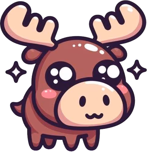 CuteBabyMoose emote