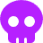 purpleskull emote