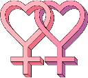 LesbianHearts emote