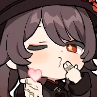 Chibi_HuTao_Love emote