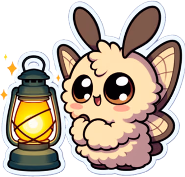 moth_fascinated emote