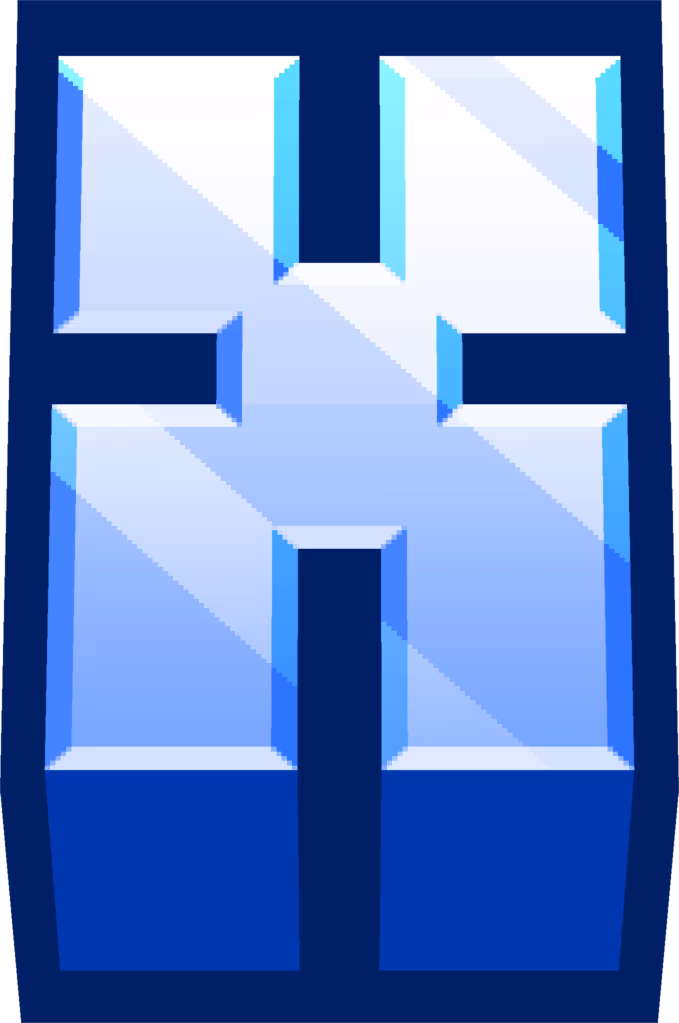 minecraft_blue_X emote