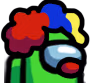 lightgreenclown emote