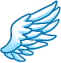 WingBlue1 emote