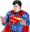 SupermanHoldUp emoji