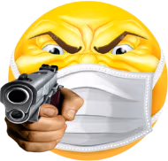 AngryManWithMaskGun_Left emote