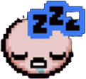 IsaacSleepy emote
