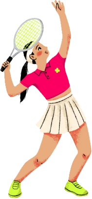 tennisgirl emote