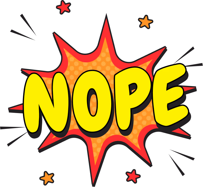 NOPE emote