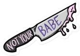 Not_your_babe_knife emoji