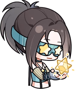 NikkiHoldStar emote