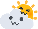 blobpartlysunny emote