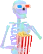 skeleton_popcorn emote