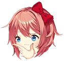 SayoriThink emote
