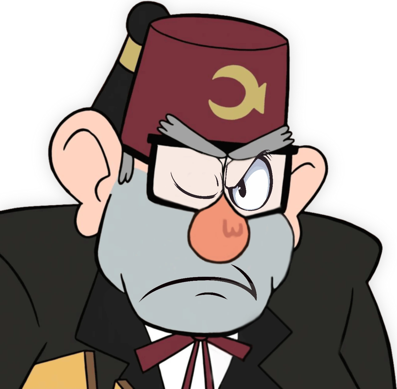 GrunkleStan_MadLook emoji