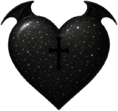 Blackgothheart emote
