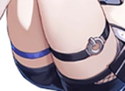 SilverWolfThighs emote