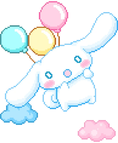 CinnamorollWithBalloons emoji
