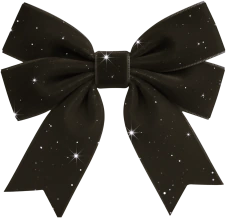 Elegantblackvelvetbow emote