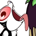 eggplantlick emote