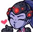 WidowMakerKiss emote