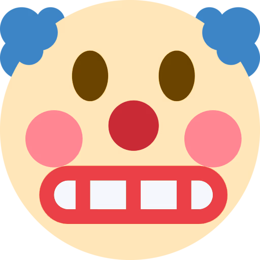 clowngrimace emote