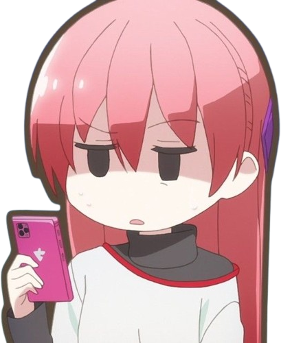 Unimpressed static emote