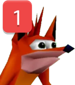 Pinged_Crash_Bandicoot emote