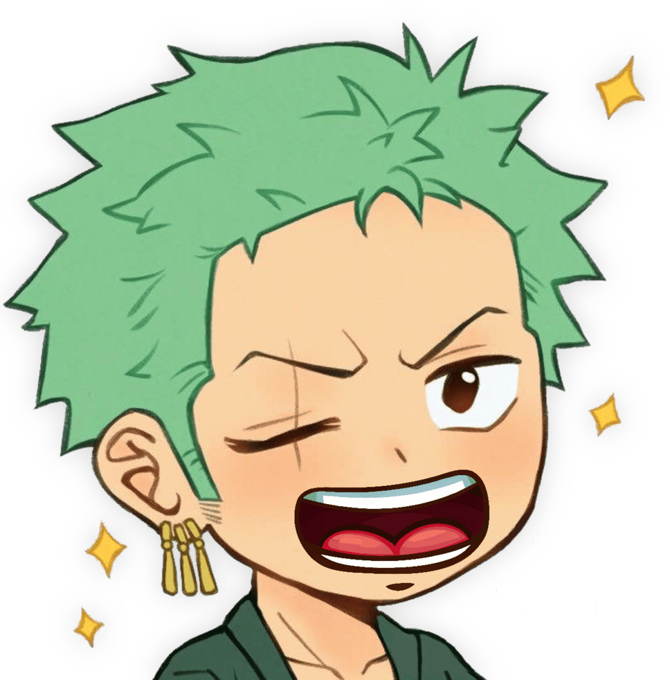 Zoro_Yell static emote