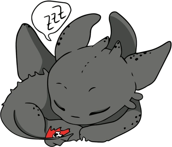 ToothlessSleep emote