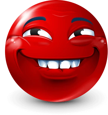 Joobi_Red_Silly_Happy emote