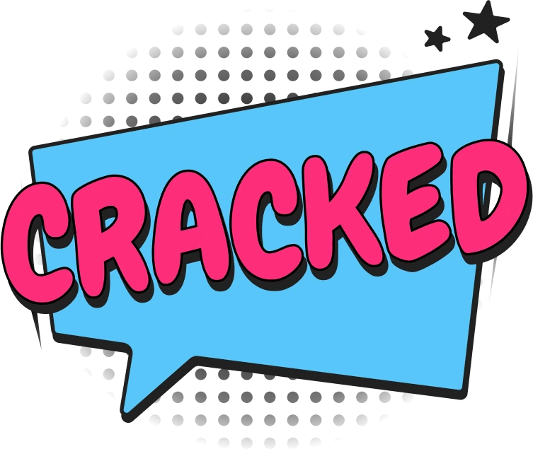 CRACKED emote