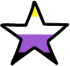 nonbinarystar static emote
