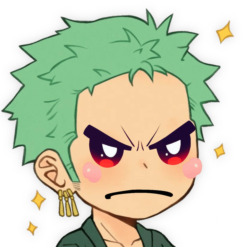 Zoro_MadKawaii emote