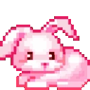 pink_bunny emote