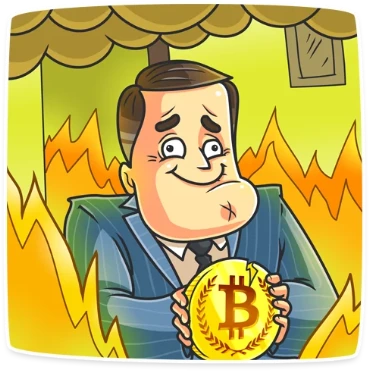 Trader_ThisIsFine emoji