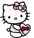 hellokittyheartbox emote