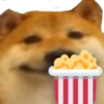 doge_popcorn emote
