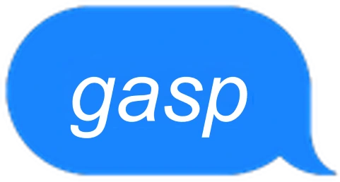 iMessageGasp emote