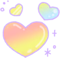 Three_rainbow_hearts emote