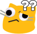 blobcatgooglywaitwut emote