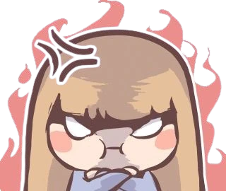 Angry emote