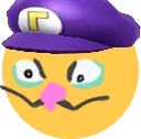 waluigi_yellow emote