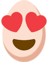 hearteyesegg emote