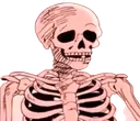 pinkskull emote