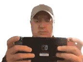 BrendanFraserPlayingHisNintendoSwitch emote