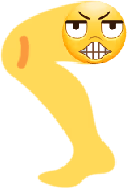 leg_grimace emote