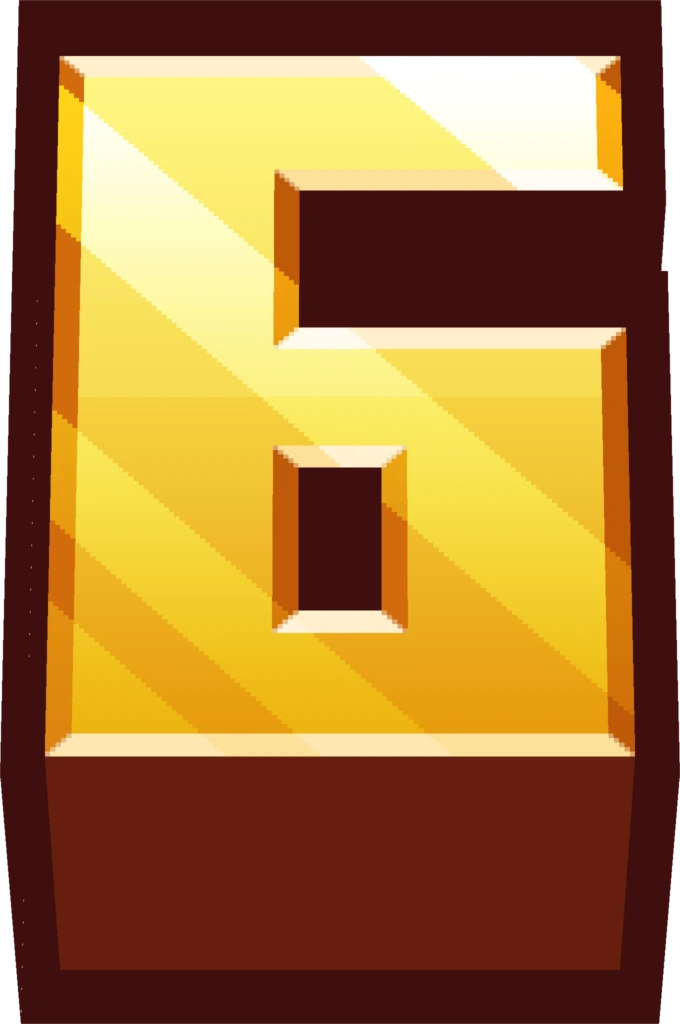 minecraft_gold_six emoji