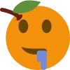 Drooling_Orangey emote